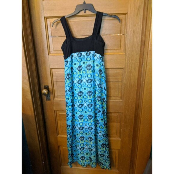 Catos Other - Catos Girls XL 16 Maxi Dress Sleeveless Sundress Lined Blue Black
